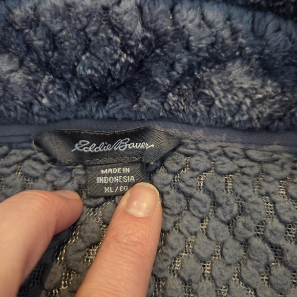 Eddie Bauer Blue Women's Sweater - Picture 3 of 5